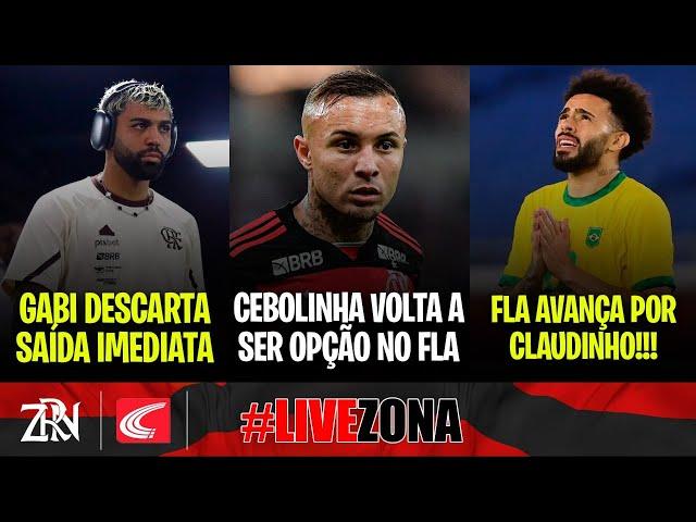 FLA AVANÇA POR CLAUDINHO | CEBOLINHA VIRA OPÇÃO | GABIGOL DESCARTA SAÍDA IMEDIATA