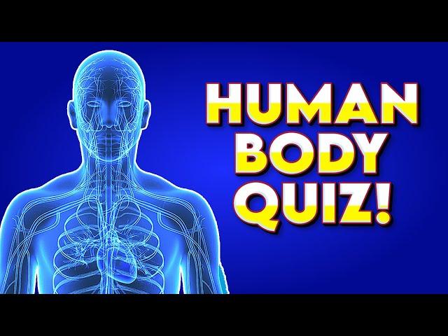 Can You Pass This Human Body Quiz?  General Knowledge Trivia Quiz