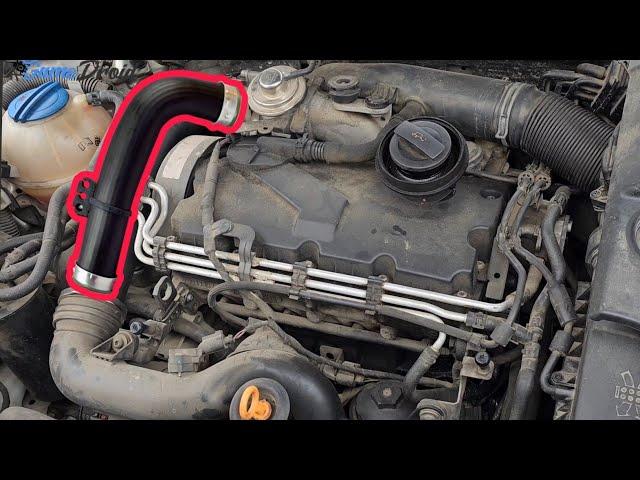 Intercooler Turbo Hose Pipe Replacement for VW Golf, Jetta, Passat B6, A3, Altea, Leon, Octavia