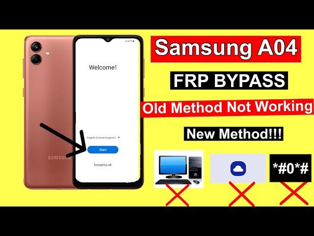 Samsung A04 Frp Bypass Without Pc || Samsung a04 unlock google account lock 2023||