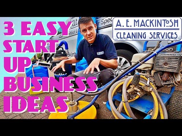 3 Easy Start Up Business Ideas - Exterior Cleaning