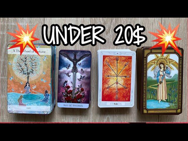 7 Fabulous Tarot Decks Under 20$  Amazon Picks  Affordable Tarot Decks