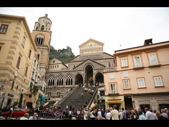 ИТАЛИЯ АМАЛЬФИ AMALFI. Амальфитанское побережье - одно  из самых красивых мест в  МОСКОВИТ TV-MIX