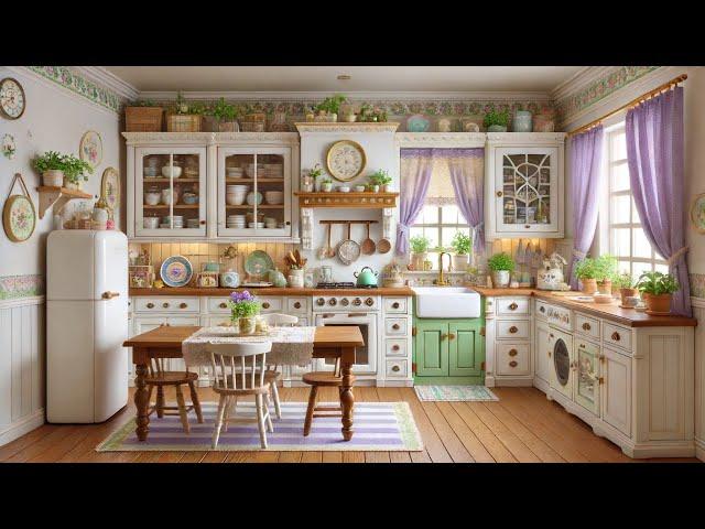 Vintage kitchen farmhouse design ideas #kitchen #kitchendecor