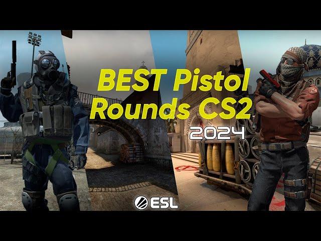 BEST Pistol Rounds 2024  | CS2 Highlights