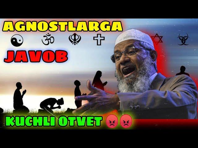 Агностларга кучли ответ !! др Закир Наик дан .Тез коринг