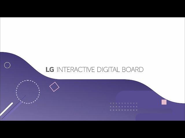 LG Interactive Digital Board App2.0