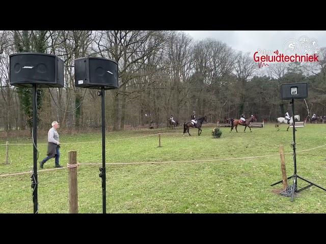 4 Omroepinstallaties bij SGW Alphen-Chaam (paardensport)