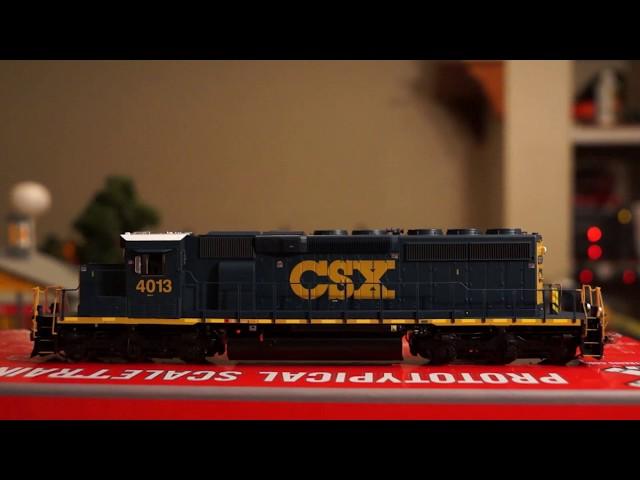 Review: Scale Trains SD40-3 CSX Lok Sound