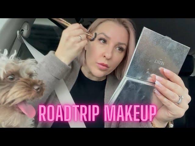 ROADTRIP MAKEUP | MAKEUP IN THE CAR