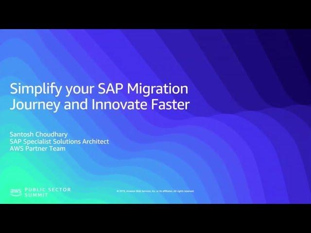 Migrating SAP Workloads to AWS: Stories and Tips