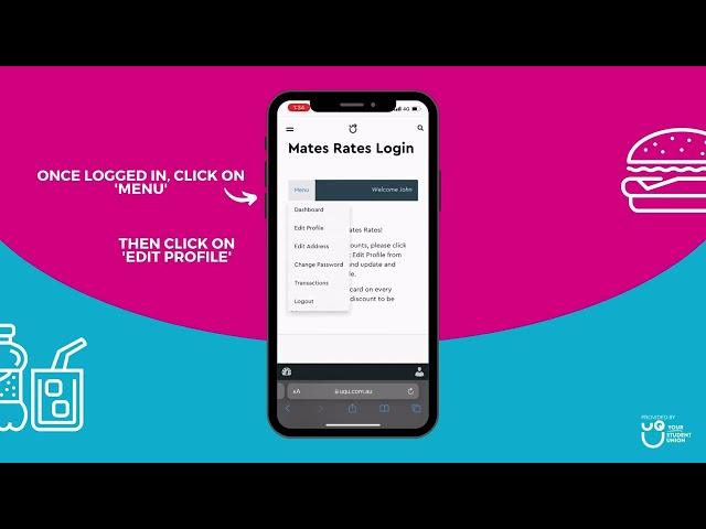 Mates Rates - How to Sign Up | UQ Union