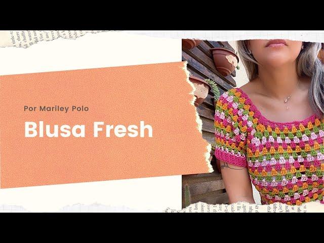 Blusa fácil verão Fresh