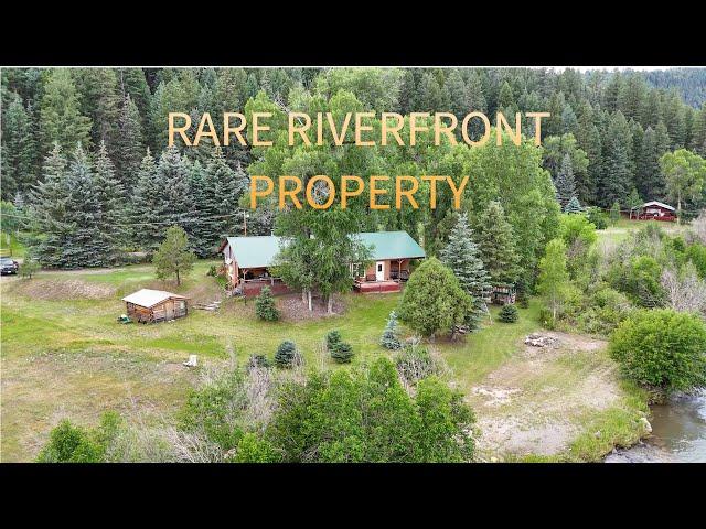 Rare Riverfront Property with Quaint Home