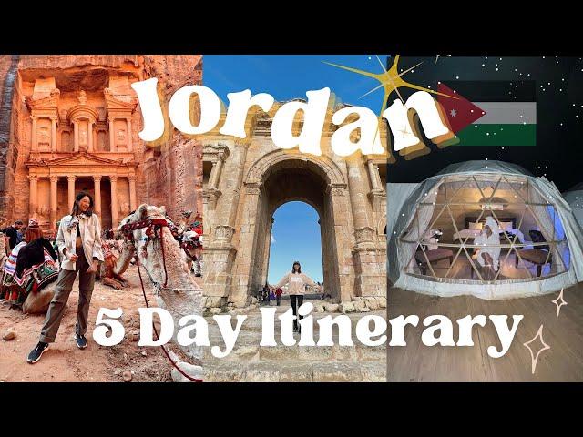 Jordan 5 Day Itinerary: Amman, Jerash, Petra, Wadi Rum, Aqaba, Dead Sea - 2023 Travel Vlog ep 2