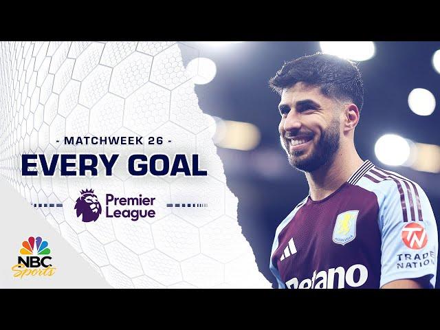 Every Premier League goal from Matchweek 26 (2024-25) | NBC Sports