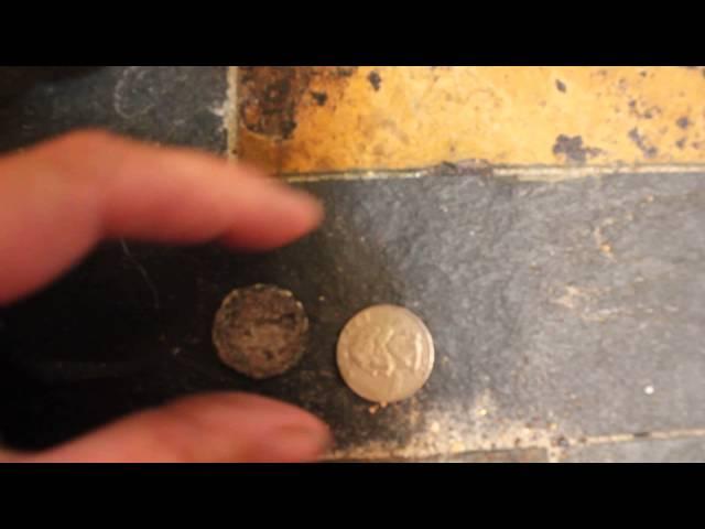 The difference between a clad quarter and silver quarter