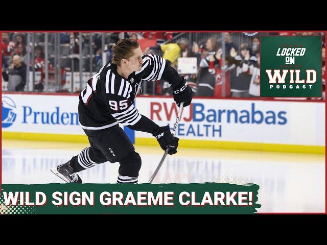 Wild Sign Graeme Clarke to One Year Deal! #minnesotawild #mnwild