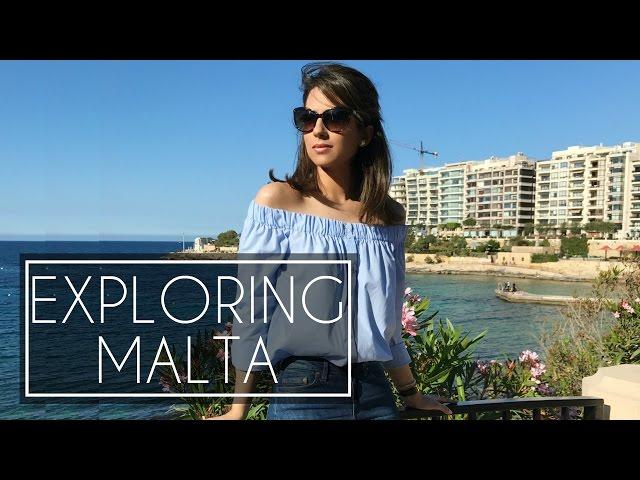 WHAT I DID IN MALTA | Travel Vlog | JASMINA PURI