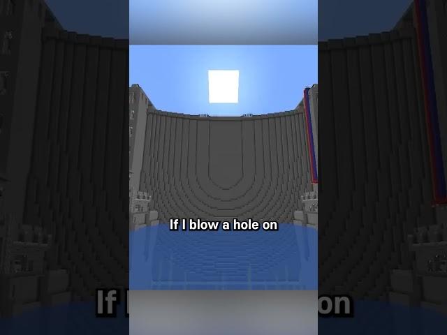 realistic water dam