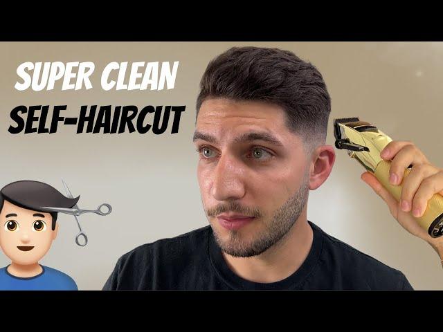 SUPER CLEAN Skin Fade Self-Haircut Tutorial | How To Cut Your Own Hair