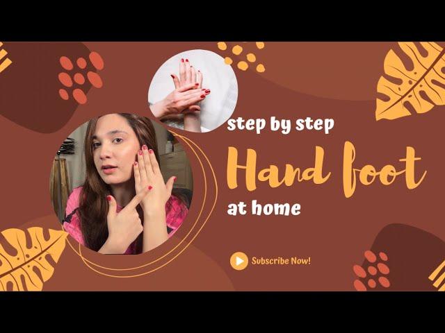 My Genuine Hand and Foot Care - Gulabi And Clear Hath paon - Easy Tips - Best for Winters !!