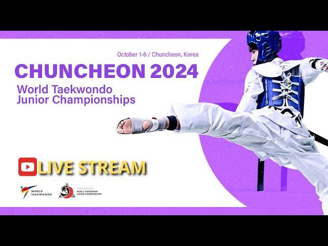 Day 2 (Court 5) morning session | Chuncheon 2024 World Taekwondo Junior Championships