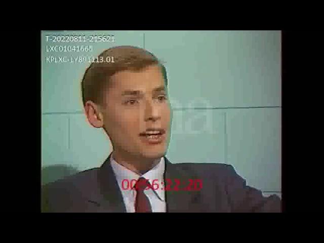 @SergueiJirnov Ma première TV en France, Valence novembre 1989