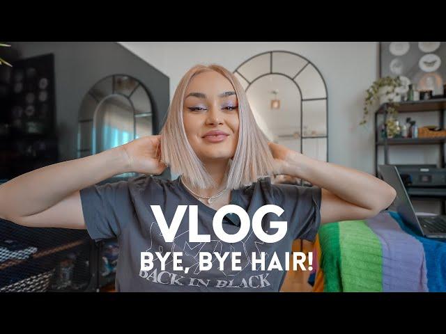 VLOG | New Year, New Me, la propriu | Goodbye, hair! |