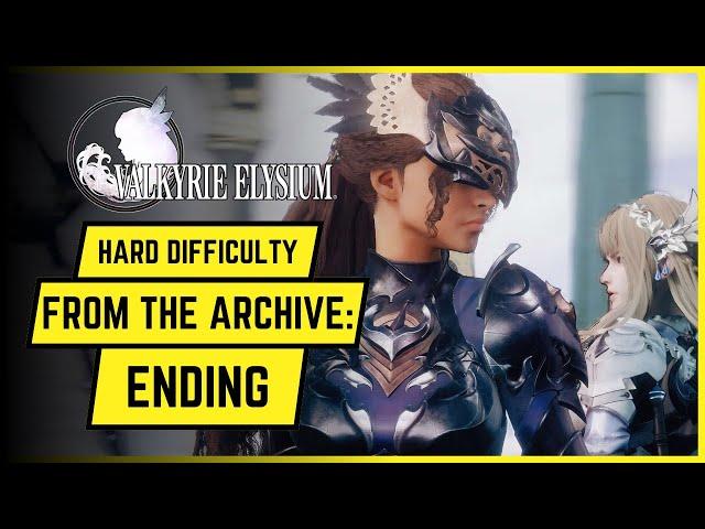 VALKYRIE ELYSIUM Gameplay Walkthrough - Ending & Final Boss Fight (Hard Difficulty)