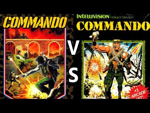 Commando Atari 2600 VS Intellivision - The No Swear Gamer