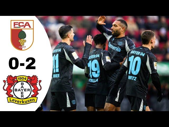 FC Augsburg 0-2 Bayer Leverkusen Highlights | Bundesliga 2024/2025