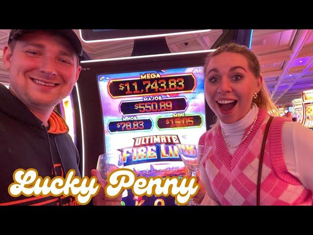 Carley's Lucky Penny delivers 13,000 on Ultimate Fire Link!!!!