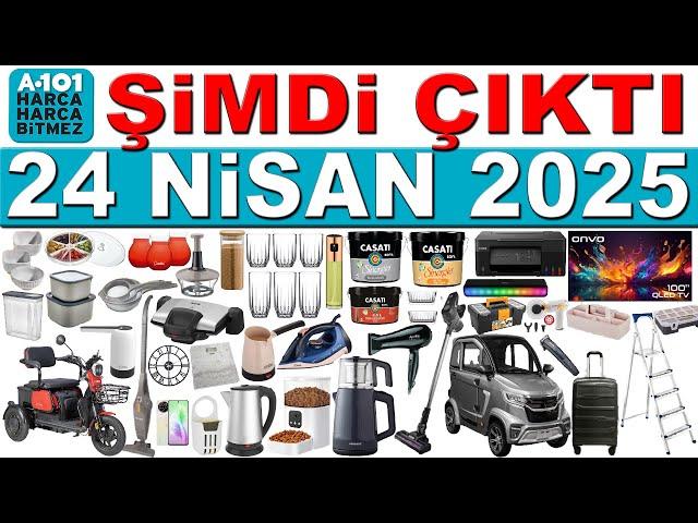 A101 24 NİSAN 2025 | ELEKTRİKLİ ARABA | A101 PRATİK MUTFAK VE EV GEREÇLERİ | A101 AKTÜEL KATALOĞU