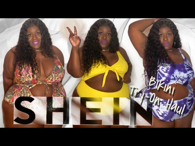 PLUS SIZE SHEIN BIKINI & SWIMSUIT TRY-ON HAUL !!