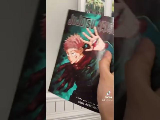 Starting a Manga Collection! #shorts #anime #manga #mangacollection #short #jujutsukaisen