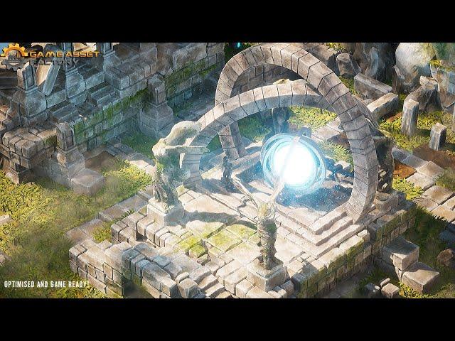 Unreal Engine 5 Isometric World : Sky Temple