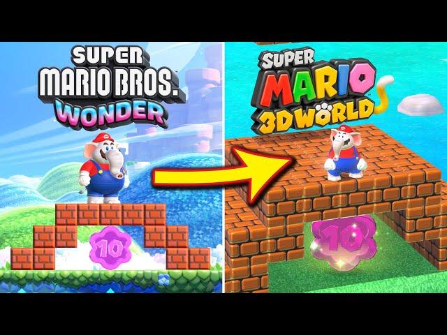 Super Mario Bros Wonder REMADE in Super Mario 3D World + Bowser's Fury!!