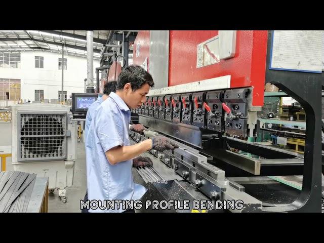 Bending Process Network Server Rack Cabinet Factory Manufacturing Process