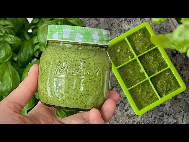 How to make PESTO SAUCE | easy recipe