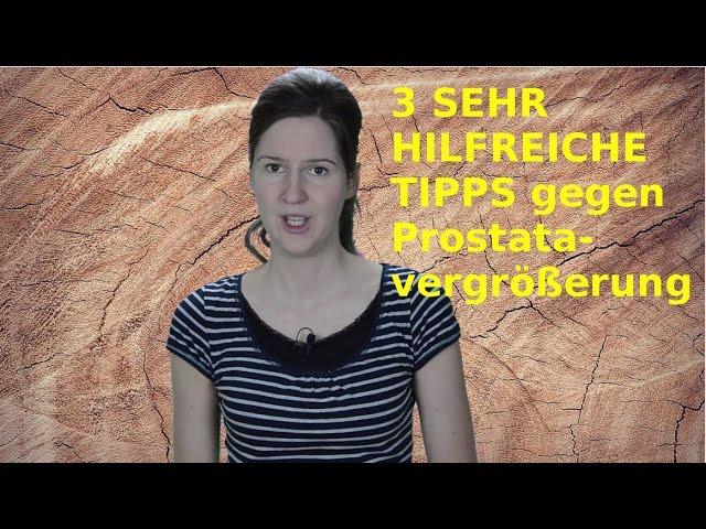 Prostatavergrößerung - 3 sehr hilfreiche Tipps!