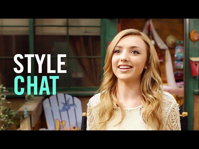 Style Chat with Peyton List on the Set of Bunk'd