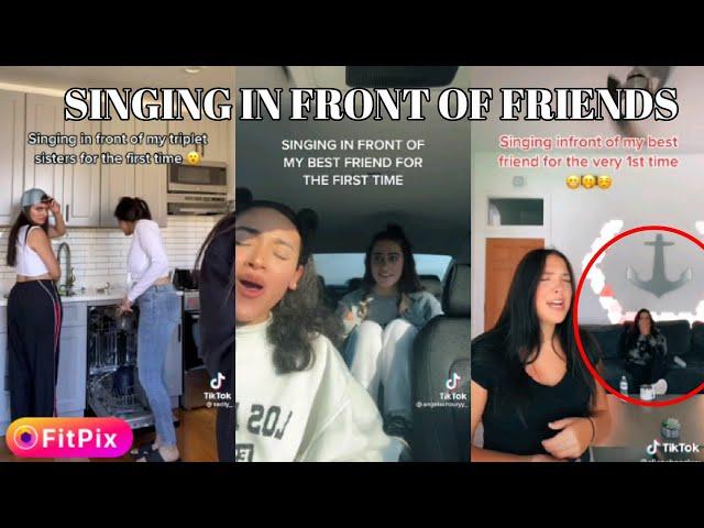 Singing In Front Of Friends And Other People  Shocking Reactions!!  Part 2