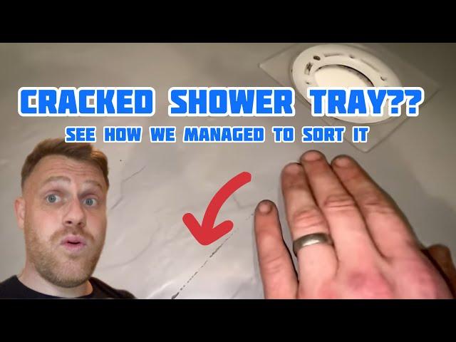 Watch This Video If Your Shower Tray Is Cracked!