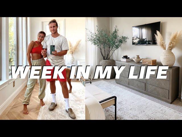 VLOG: Bedroom decor, Favorite Perfumes, Activewear Haul, Meal Planning | Julia & Hunter Havens