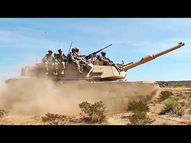 US Army in Intense Training Exercise - Combined Arms Live-Fire Exercise (CALFEX)