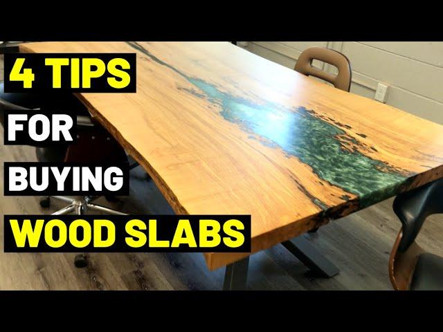 4 Tips For Buying WOOD SLABS! (Wood Slab Furniture / Tables -- Urbn Timber, Columbus, Ohio)