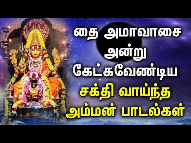 THAI AMAVASAI SPL AMMAN DEVOTIONAL SONGS | Goddess Amman Bhakti Padalgal | Lord Amman Tamil Songs