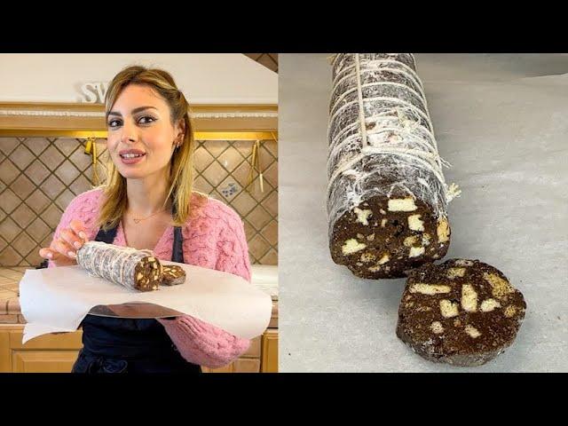 Salame di cioccolato: il modo perfetto per riutilizzare le uova di Pasqua!