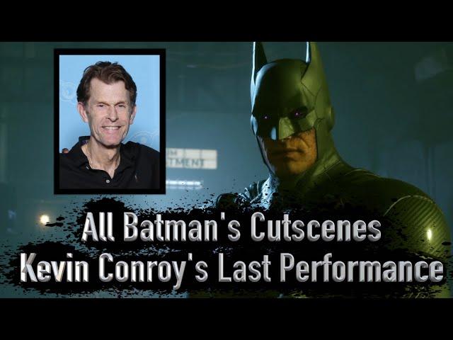 All Batman's Cutscenes Suicide Squad Kill The Justice League (Kevin Conroy's Final Performance)